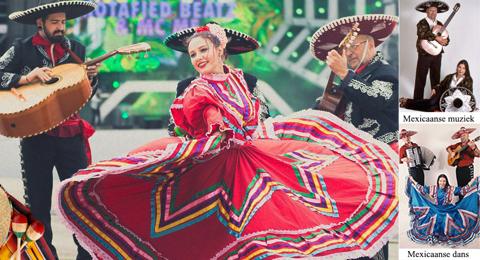 Spaanse en Mexicaanse muziek voor feest